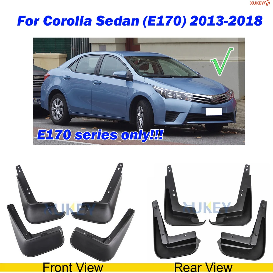 Набор автомобиля Брызговики для Toyota Camry Aurion XV30/40/50 Corolla Altis Yaris Vitz Vios Limo Брызговики