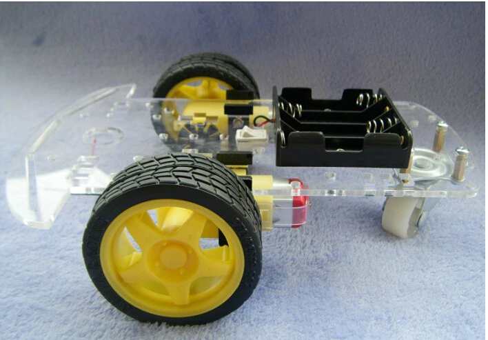 Умная 2WD Роботизированная Автомобильная платформа с 2 двигателями Волшебная