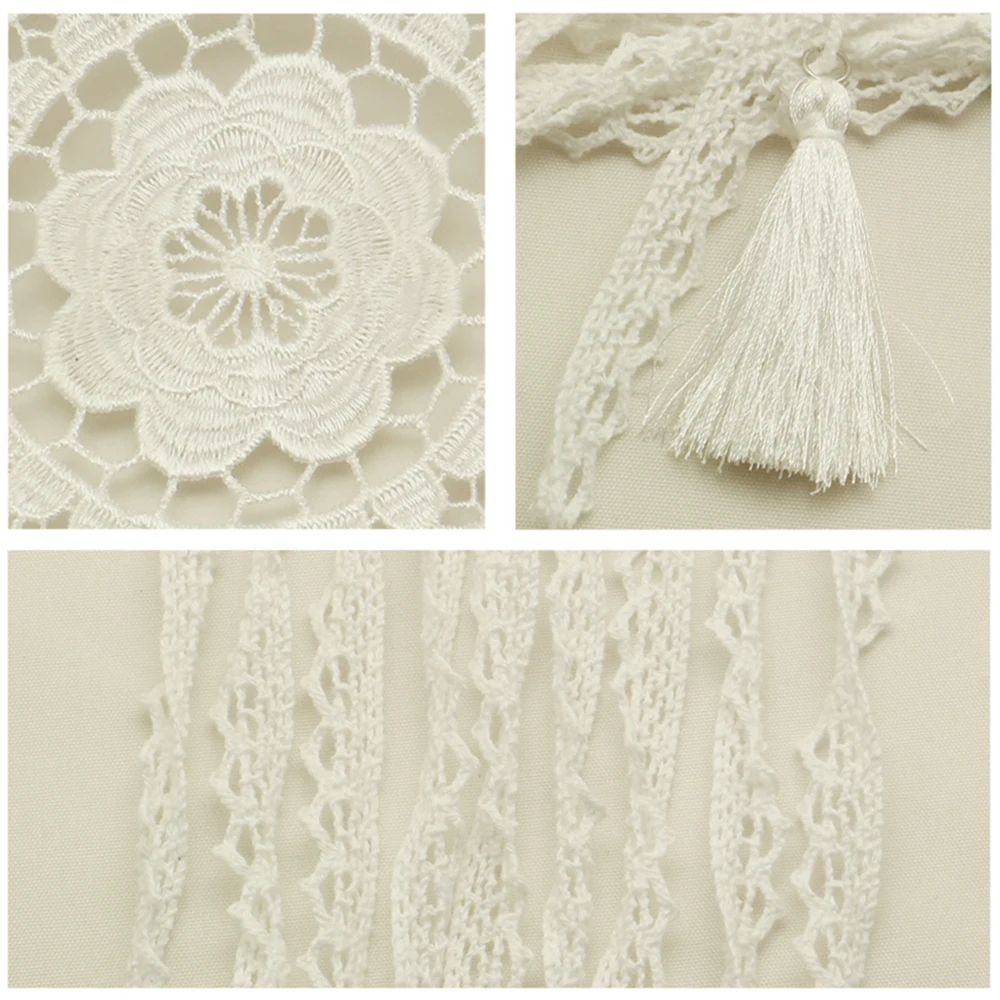 TAI Top ручная работа Ловец снов белая подвеска кисточка кружево для детей девочек