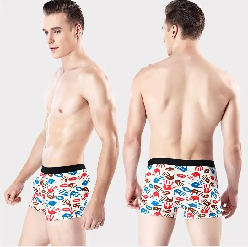 5 pcs/lot Men Boxer Underwear Mens Boxershorts Cotton Man Short Breathable boxer homme Underpants Male Pants cueca masculina | Мужская