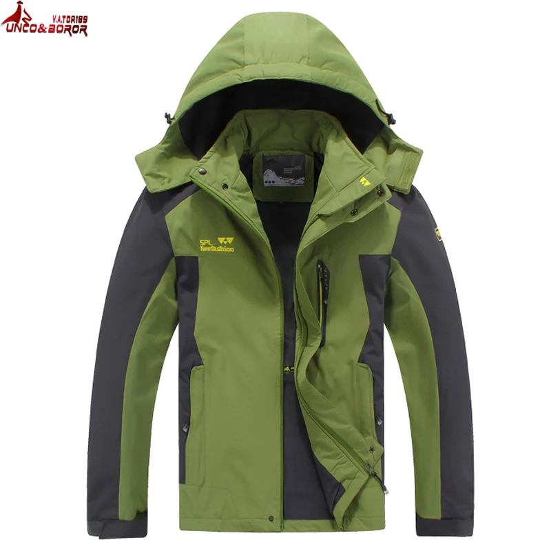 Жутко и boror брендовая одежда Большие размеры L~ 6XL, 7XL, 8XL весна-осень мужские пиджаки waterpfoof куртки поход ветрозащитная куртка