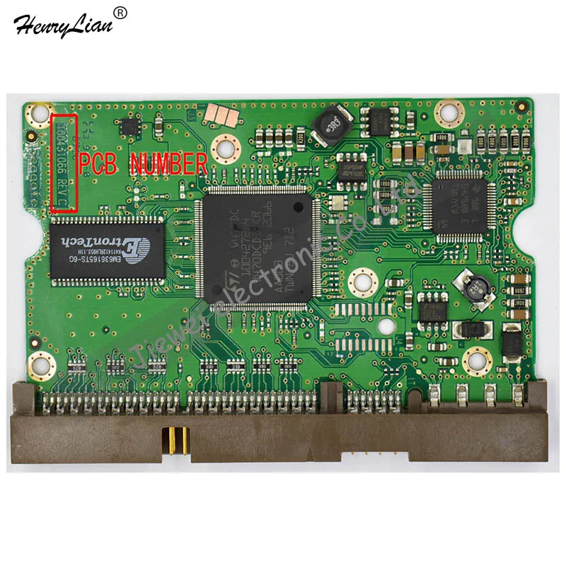 HDD PCB FOR LOGIC BOARD/BOARD NUMBER: 100431066 REV C | Компьютеры и офис