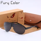 Солнцезащитные очки Мужские, женские, Поляризованные, из алюминиево-магниевого сплава, большого размера