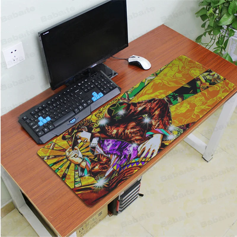 Babaite Custom Skin JoJo's wonderful adventure игровой коврик для мыши с закругленными краями