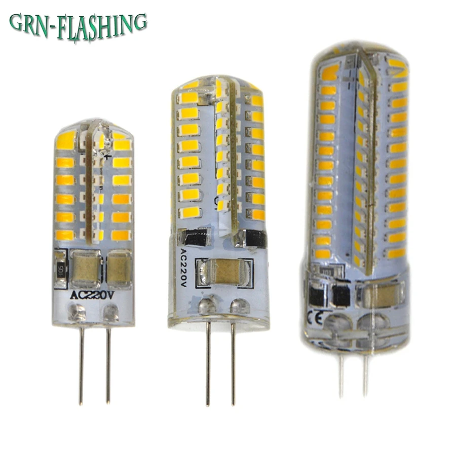 Светодиодный мини светильник G4 ac220в 3 Вт 4 5 6 SMD 3014 светодиодный точечный сменная