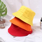 Летняя Складная Рыбацкая шляпа однотонная хлопковая шляпа для защиты от солнца для улицы для рыбалки и охоты Модная Повседневная Панама для защиты от солнца