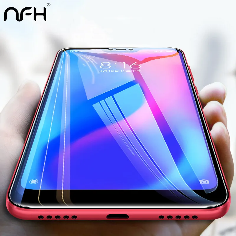 

5D Full Cover Glass for Xiaomi Redmi 6 Pro Glass on the Redmi 6A tective Tempered Glass for Redmi 6 6A Pro Screen Protector