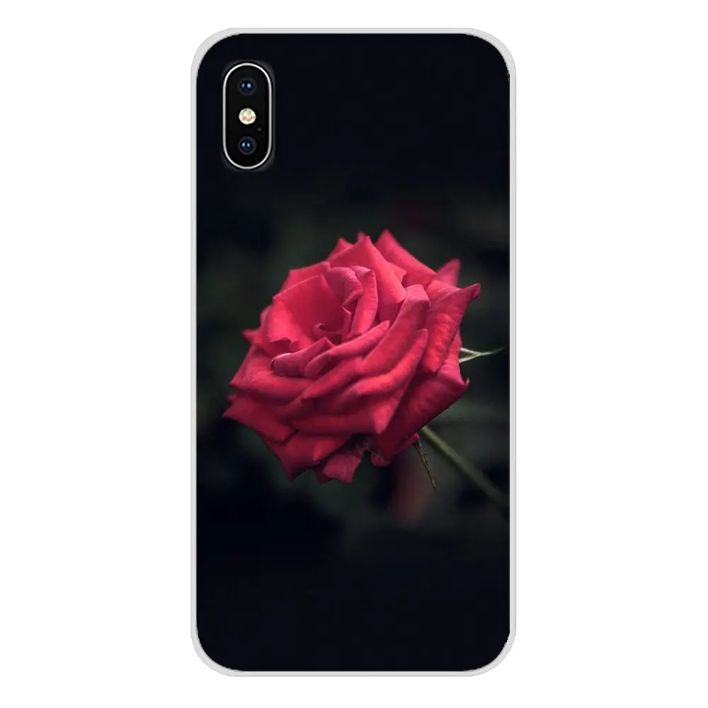 Мягкие чехлы Модные Красавица и Чудовище красная роза для sony Xperia Z (Сони Иксперия