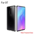 Роскошный Магнитный поглощающий чехол для Xiaomi Mi 9T 9t, металлическая рамка, двойное закаленное стекло, чехол для Xiaomi Mi9T, защитный чехол для телефона