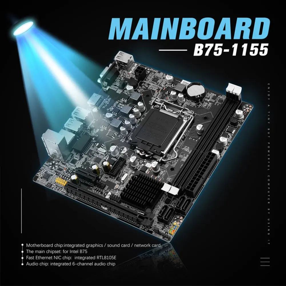 Mainboar звуковая карта интерфейс ЧПУ LGA 1155 DDR3 аксессуары встроенный Графика USB3.0
