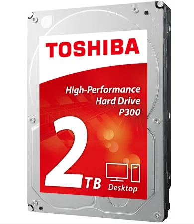Toshiba HDD 2 ТБ Настольный 7200rpm Внутренний жесткий диск Sata Sata3 ПК для компьютера Drevo PC