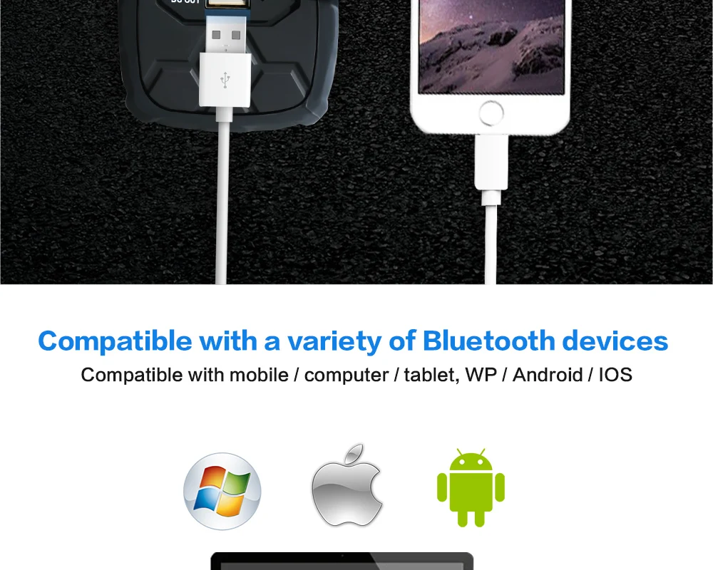 FSU 4,0 водонепроницаемый беспроводной Bluetooth стерео динамик звуковая коробка без рук NFC для телефона внешний аккумулятор 1800 мАч Bluetooth динамик
