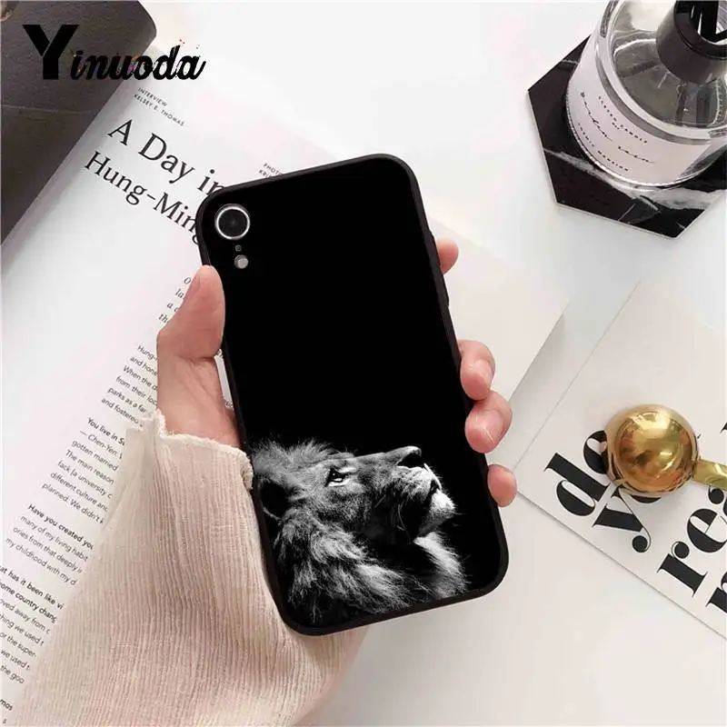 Yinuoda классный чехол для телефона С Рисунком Тигра Совы кота из мультфильма iPhone 6S