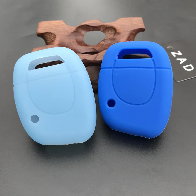 Чехол для автомобильного ключа ZAD силиконовый резиновый чехол RENAULT TWINGO CLIO KANGOO MASTER