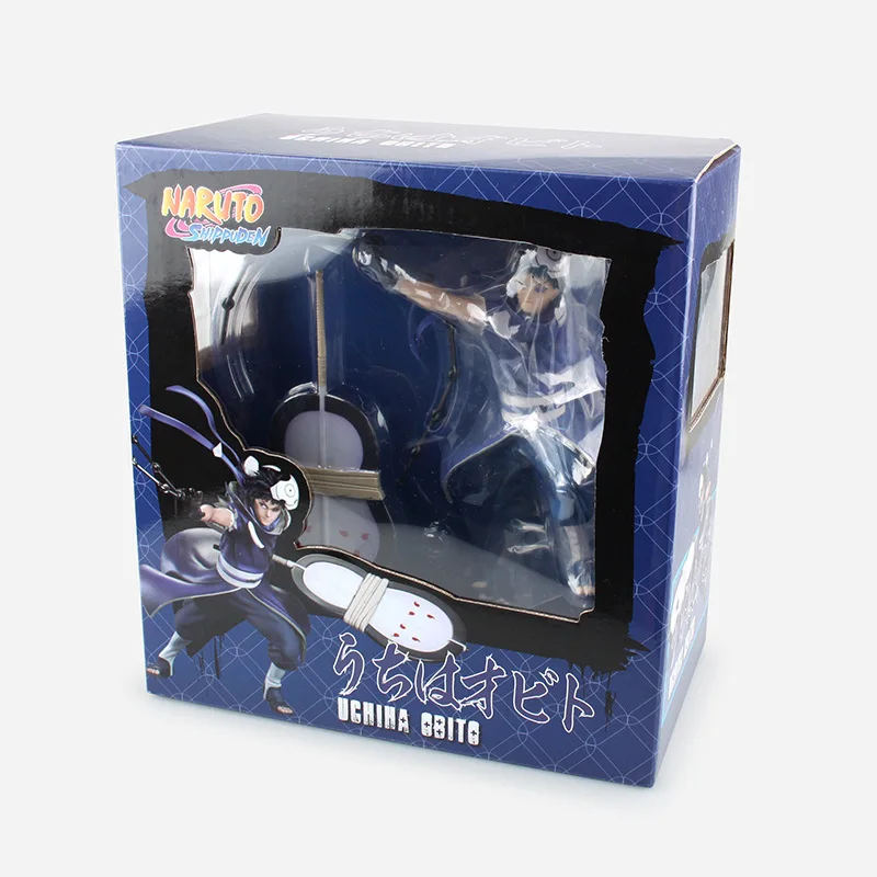 18 см Учиха Obito фигурку аниме ПВХ Коллекционная модель игрушки для подарок на