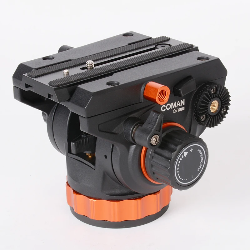 Камера видео штатива Коман Q7 плюс 360 градусов по горизонтали ручка с пластиной