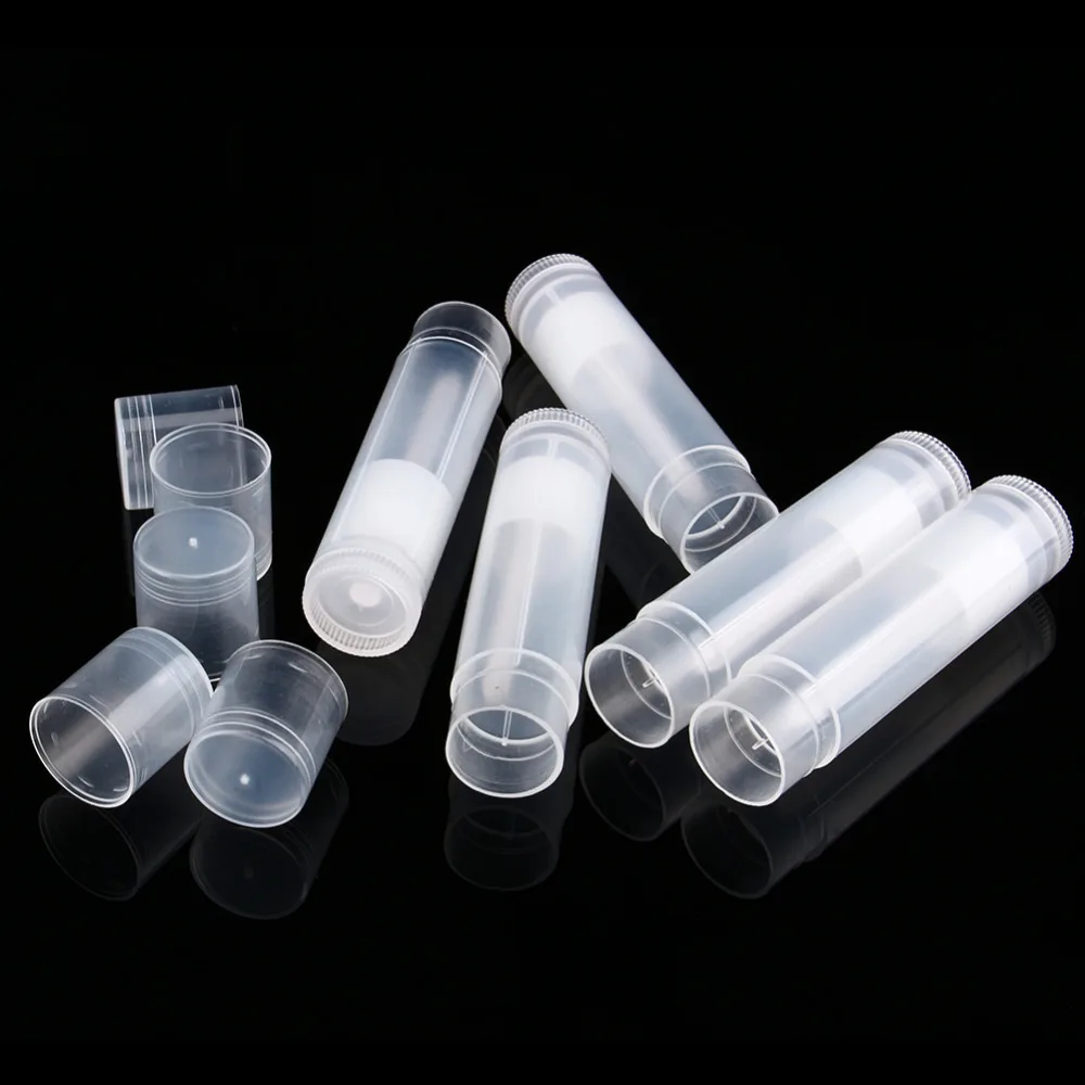 Пустой бальзам для губ 5 мл 100 шт.|lip balm tubes containers|tube containergloss tube |
