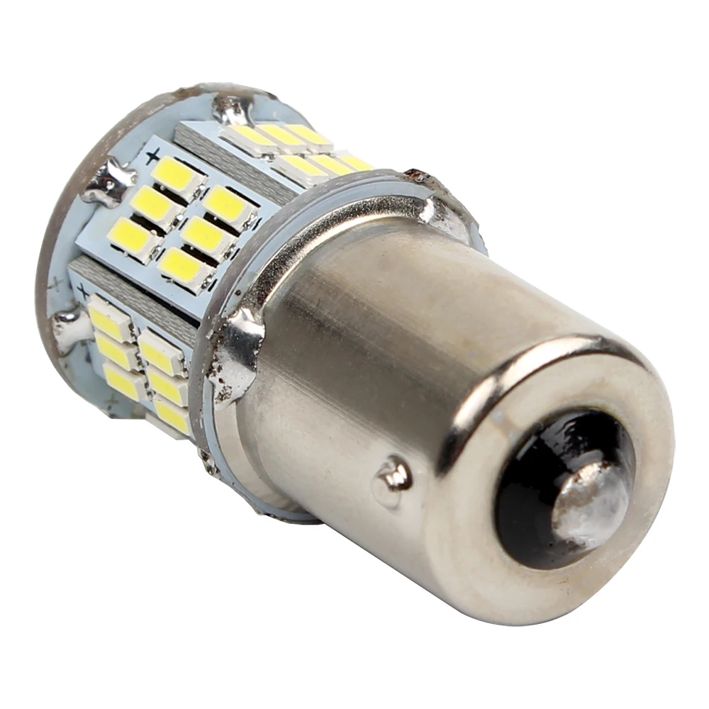 1156 BA15S светодиодный автомобильные тормозные лампы 3014 54SMD автомобильный Стайлинг
