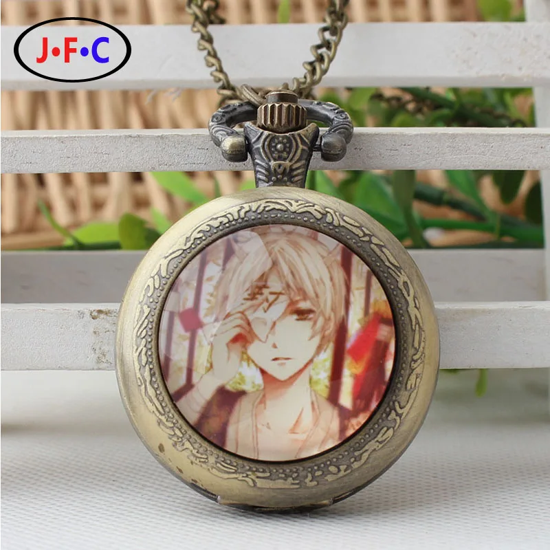 Classic animation &quotsummer eye friends account&quot quartz watch high school clamshell digital pocket | Наручные часы