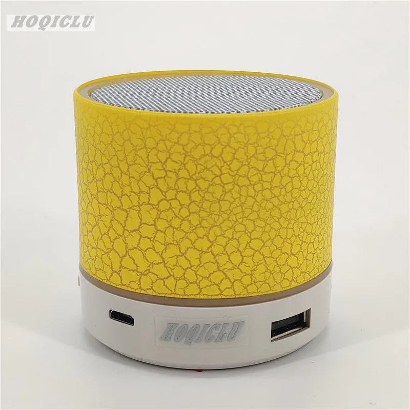 Bluetooth Speaker Wireless Loudspeaker Crack LED TF USB Subwoofer Speakers HOQICLU A9 Mp3 Stereo Audio Music Player | Электроника