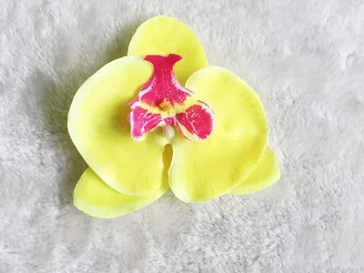 Yellow Бохо цветок аксессуары для волос для женщин невесты пляж роза цветочные зажимы для волос DIY невесты Брошь для головного убора Свадьба Флорес шпилька - Цвет: Yellow