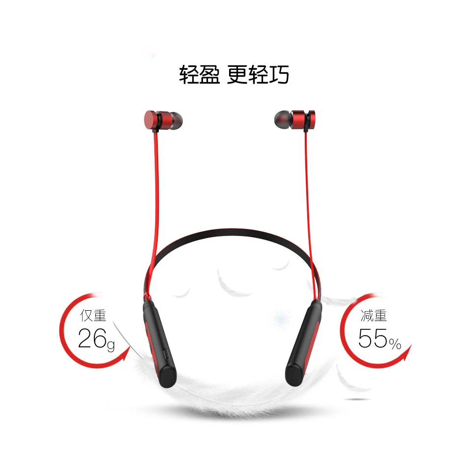 KEXU Bluetooth Earphone Wireless headphones Headset SweatProof Magnetic Sport Stereo Earpiece for Mobile Phone | Электроника
