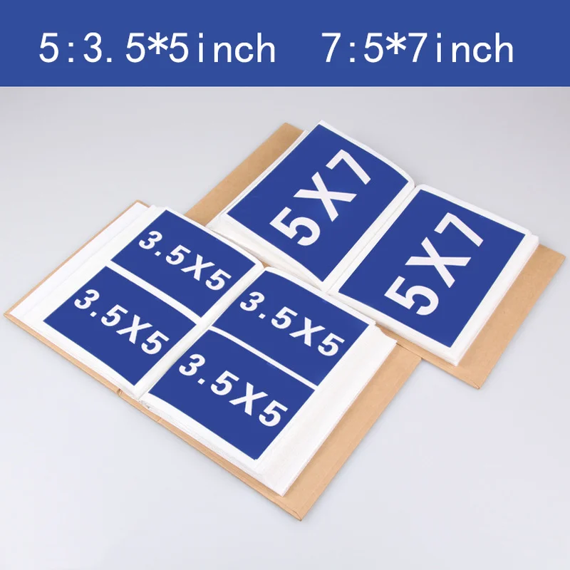 Новый 5 6 7 дюймов Interleaf фотоальбом этот детский альбом фото мультфильм Instax Мини De