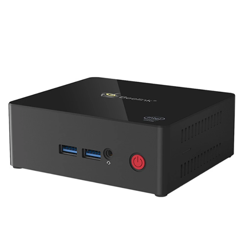 Beelink Близнецы X45 одноцветное мини-ПК Intel озеро Celeron J4105/4 ГБ 64 ГБ/расширения HDD/SSD 2 4 г 5