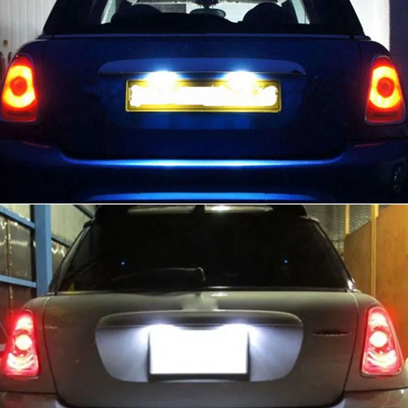 Светодиодный светильник для номерного знака Mini Cooper R56 R57 R58 R59 Canbus белый 2 шт. |