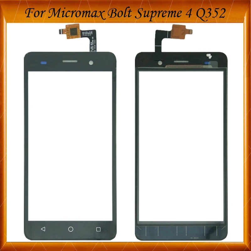 100% работает хорошо Touch Панель Для Micromax Bolt Верховный 4 Q352 Сенсор Сенсорный экран