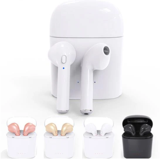 Bluetooth наушники беспроводные TWS двойные Близнецы стерео музыка гарнитура для Apple