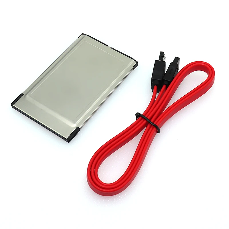 ESATA расширитель Cardbus конвертер eSATA адаптер PCMCIA pcmccia до 2 портов II для ноутбука|Платы