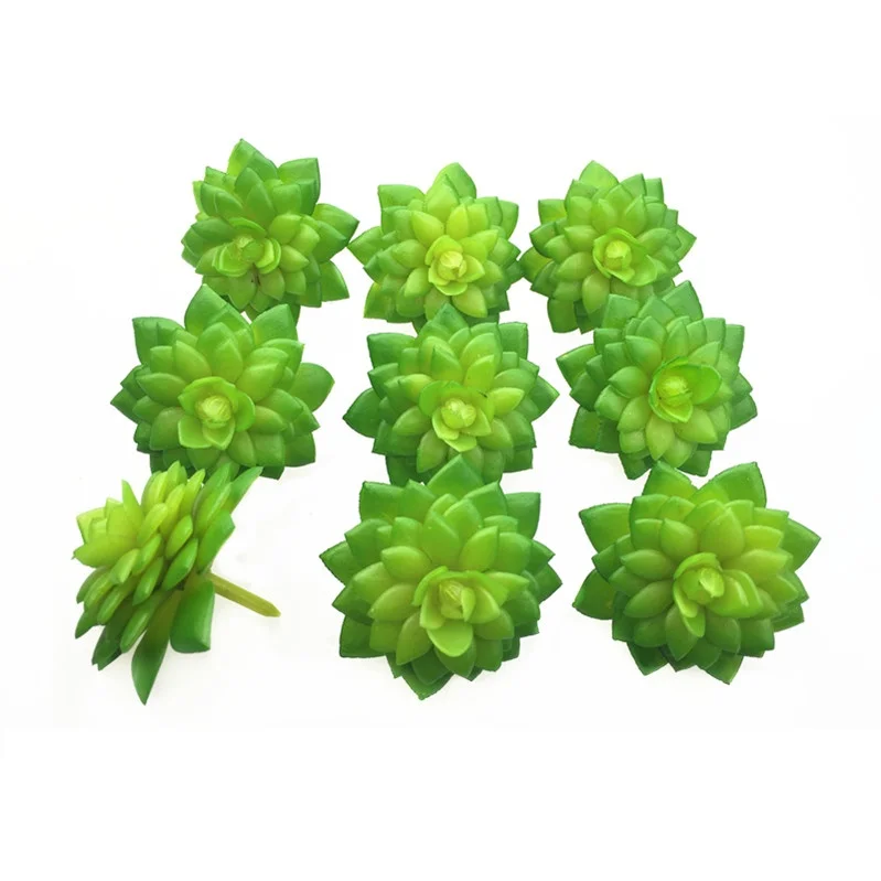 Индиго оптовая продажа 200 шт. Мини Фиолетовый Искусственный суккулент пустынная