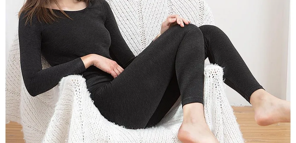 xiaomi mijia COTTONSMITH Женский бархатный бесшовный теплый костюм зимнее базовое пальто осенняя теплая одежда