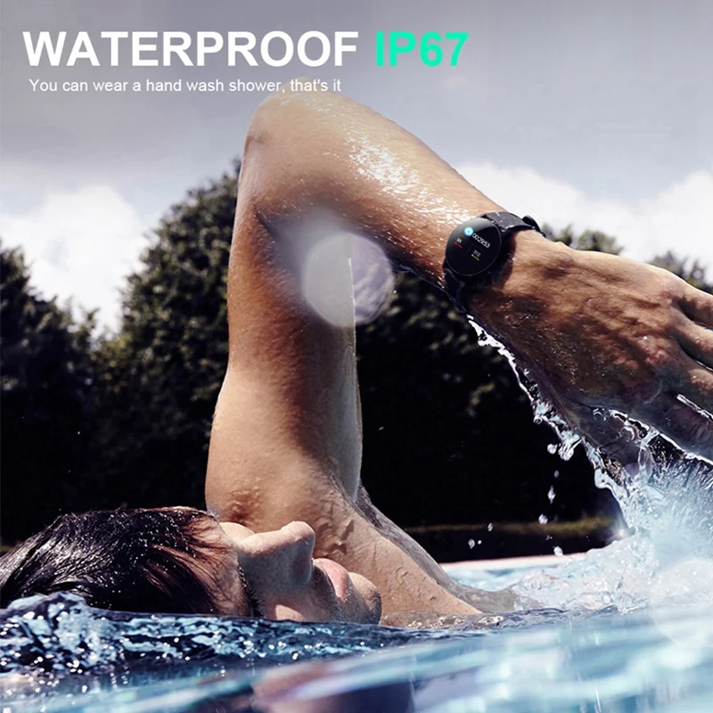Smart Watch M31 Full Screen Press Ip67 Waterproof Multiple Sports Mode Diy Face for Android &amp Ios | Электроника