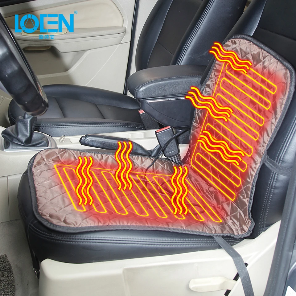 Автоматический чехол для сиденья зимняя теплая подушка переднего с подогревом