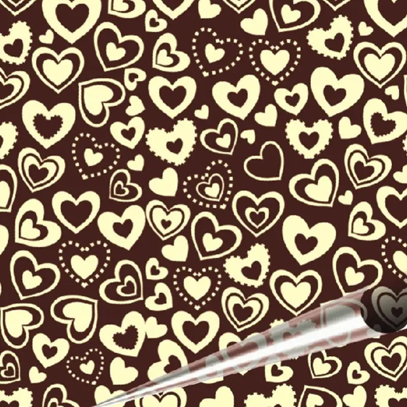 Шоколадная форма для леденцов тортов новый дизайн 4 цвета|chocolate transfer sheet|transfer