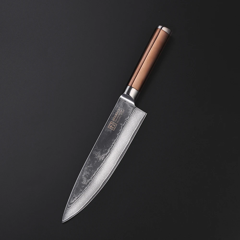 2018 sunnecko 8 &quotшеф-повар Кухня Ножи японский VG10 Сталь Бритвы Sharp Дамаск Лезвие Титан