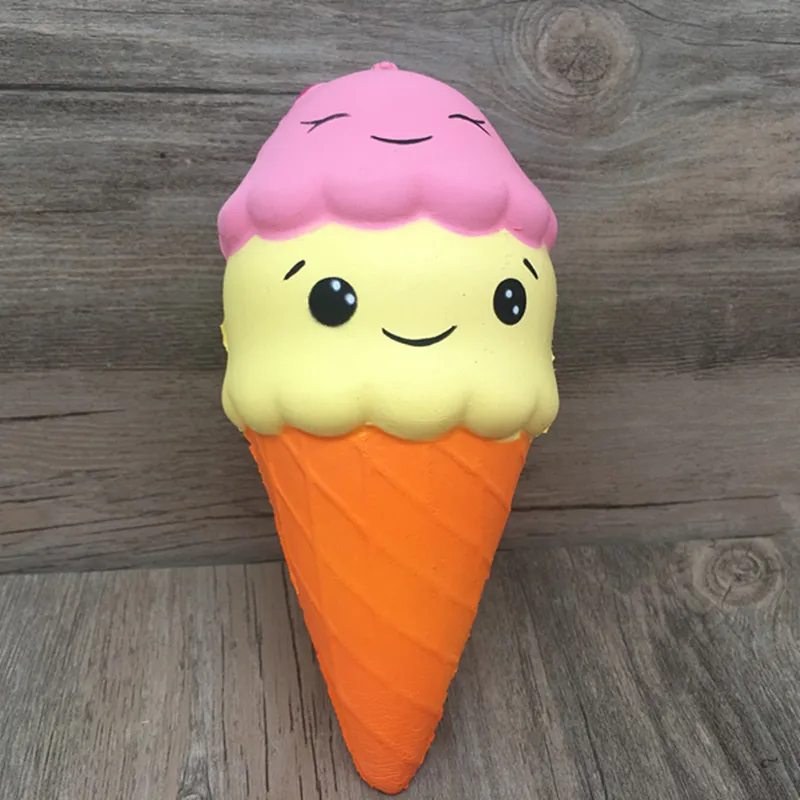 Kawaii мягкое мороженое медленно поднимающееся забавное кабачок приседает милые