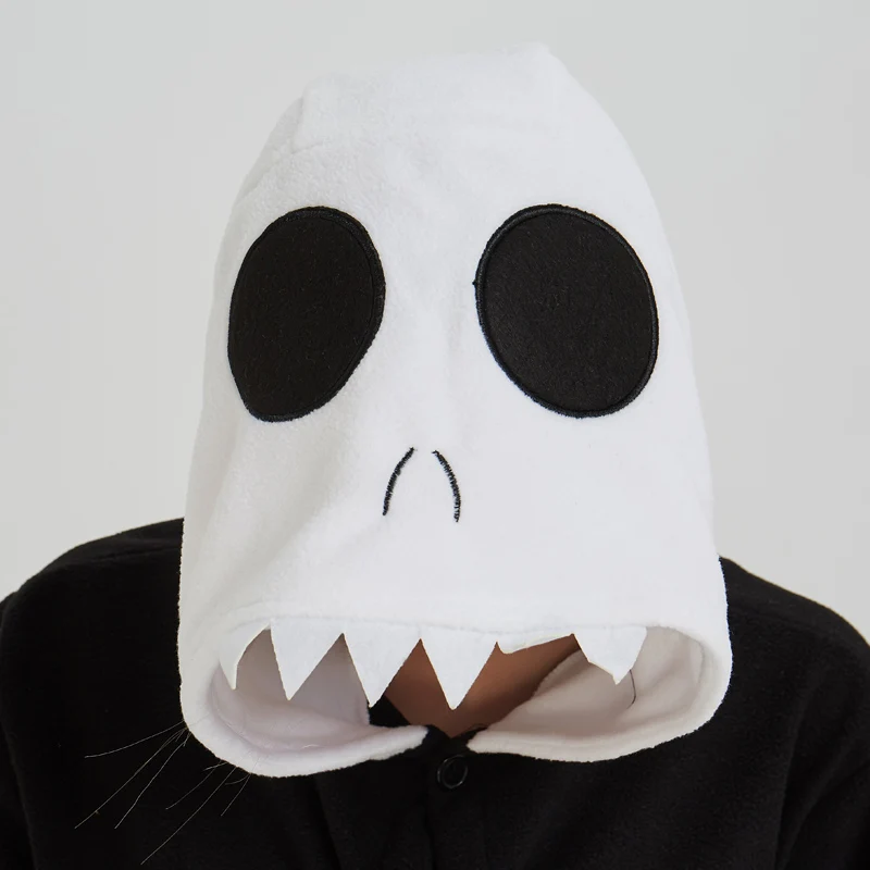 

Polar Fleece Skull kigurumi adult Pajamas Animal Onesie Skeleton Jumpsuit Sleepwear For Halloween Christmas Pyjamas Party