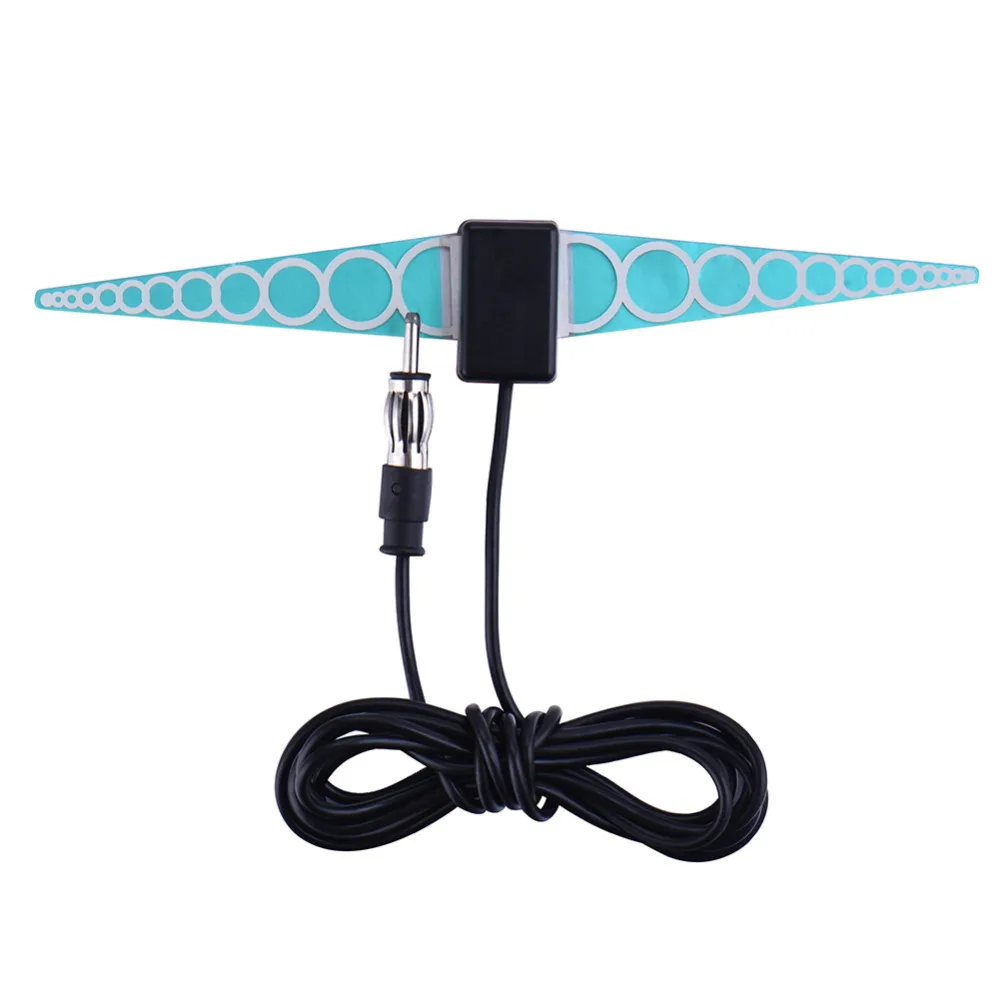 Скрытая автомобильная антенна 12 В AM FM радио антенны усилитель автомобильного ТВ