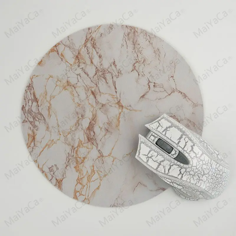 20x20cm MaiYaCa мраморный Блестящий розовый золотой большой коврик для мыши PC компьютерный коврик персонализированный украшенный принтом коврик для мышки - Цвет: 20x20cm