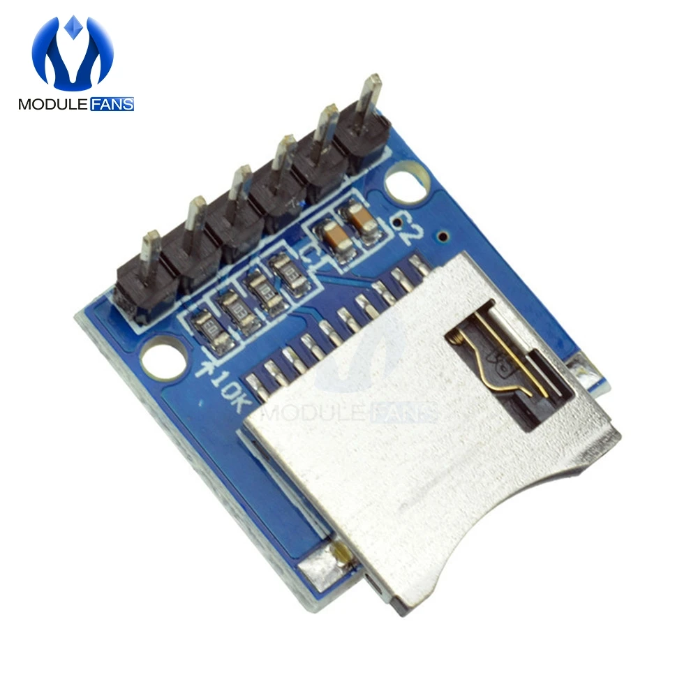 2 шт TF Micro SD карты Модуль мини SD карты Модуль модульной памяти для Arduino ARM AVR