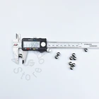 9,5 мм0,3740157 (дюймы) 10 штук хромированные стальные шарики подшипника Бесплатная доставка Диаметр: 9,5 (мм) Точность: G10-Grade