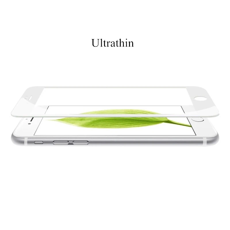 Utrathin гибкий протектор экрана из закаленного стекла для iphone 7 8 6 6S Plus Xs Max Xr X 0 18 мм 9.9D