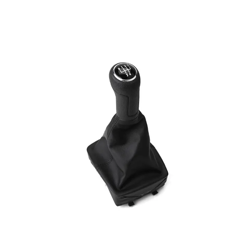 02-05 Polo/Derby/Vento-IND 08-09 Polo Classic 04-07 Lim 2002-2009 POLO Mk4 9N/9N2 Car Gear Shift Knob With Leather Boot