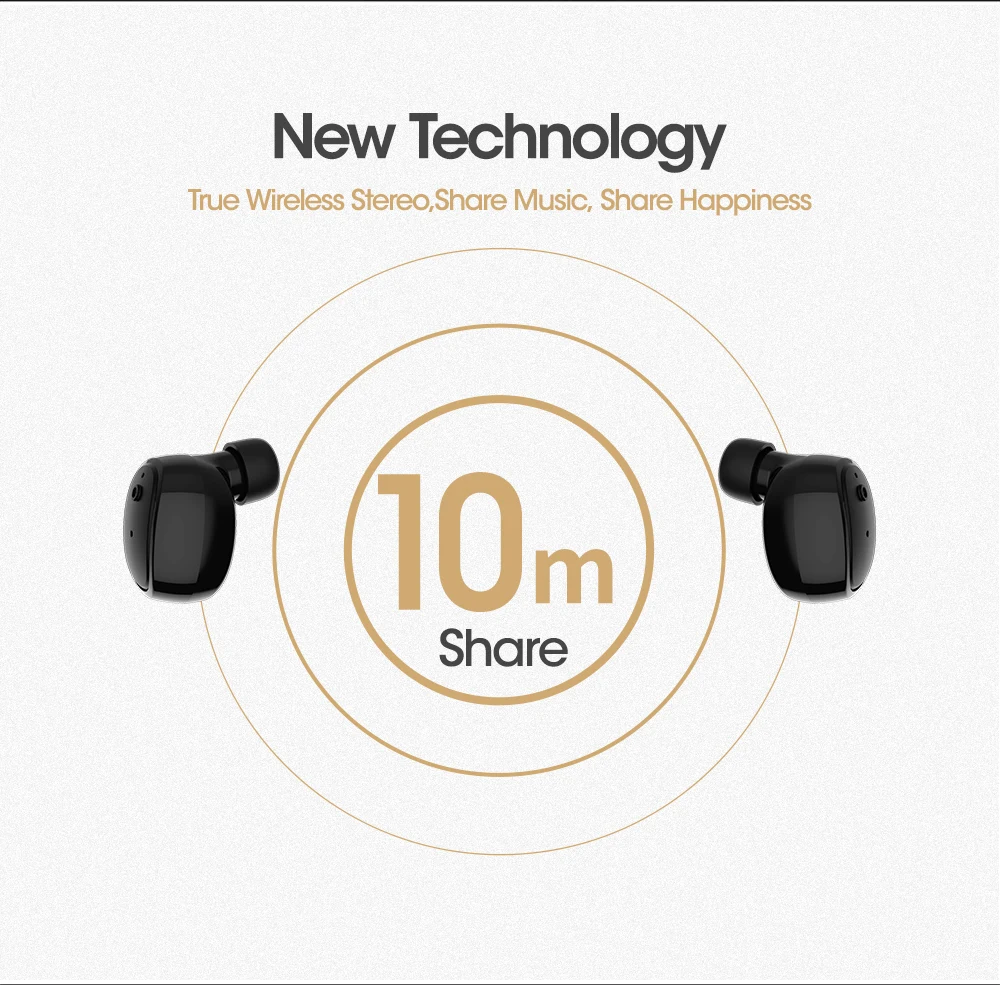 Dacom S030 мини Беспроводной Bluetooth наушники Хендс фри Бесплатные вкладыши стерео