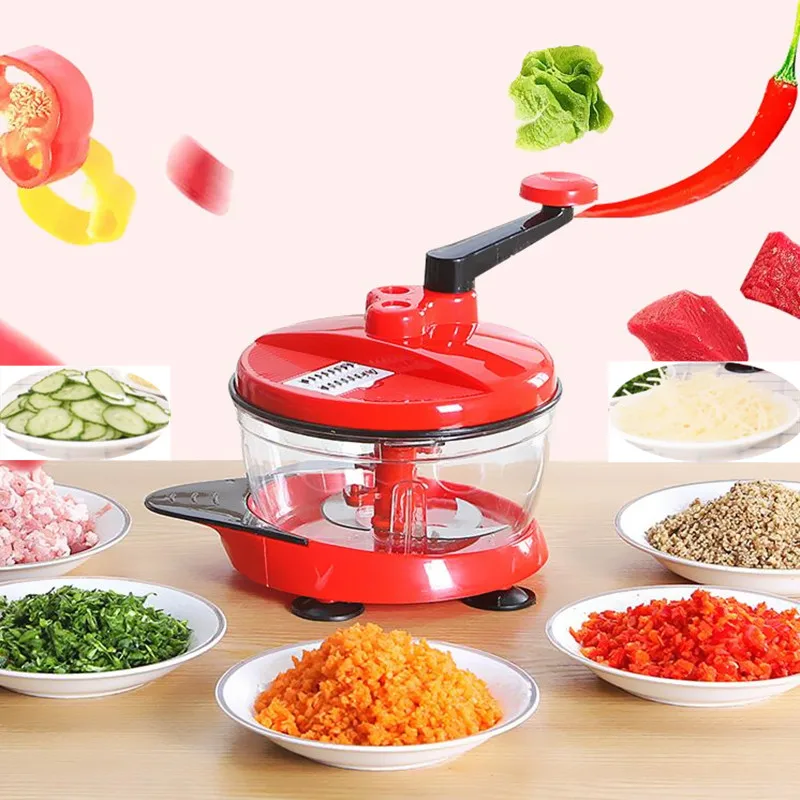 2.5л большой емкости многофункциональный измельчитель мяса Быстрый наполнения