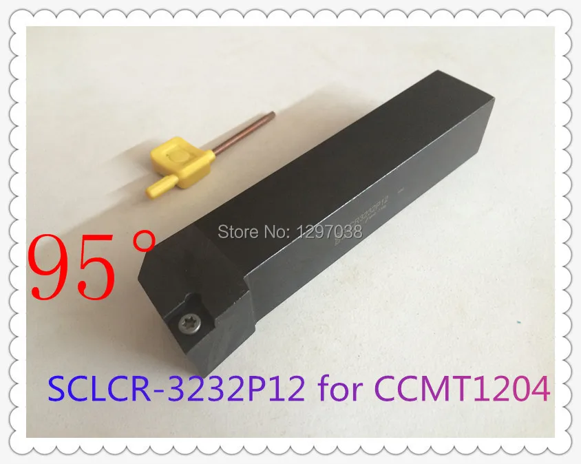 

Turning tool holder SCLCR 32*32 95 Degree External Turning tools Screw Locked CNC Lathe Tool Holder For CCMT1204 Inserts