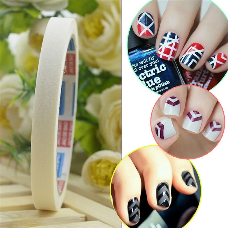 Креативные наклейки-трафареты 2 размера французские Типсы для маникюра